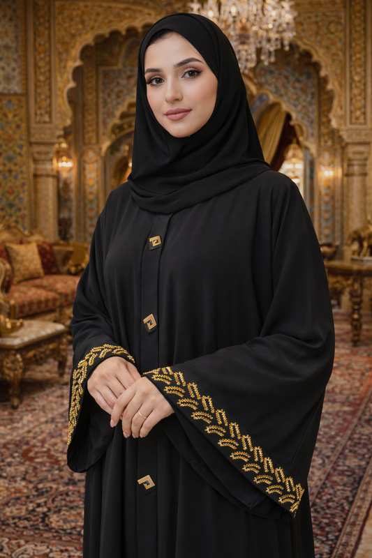 Golden Heirloom Abaya