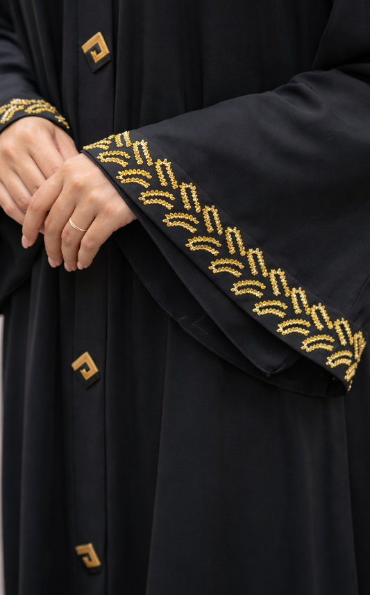 Golden Heirloom Abaya