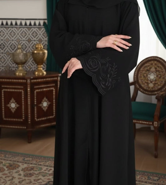 Black Rose Abaya