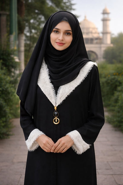 Luxe Fur Abaya