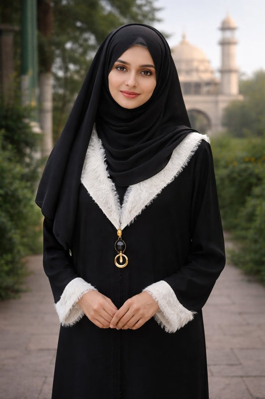 Luxe Fur Abaya